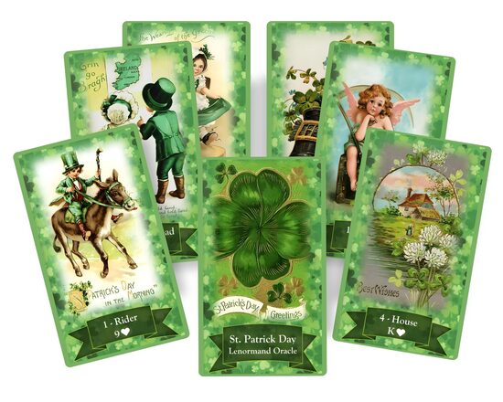 Saint Patrick's Day Lenormand cards